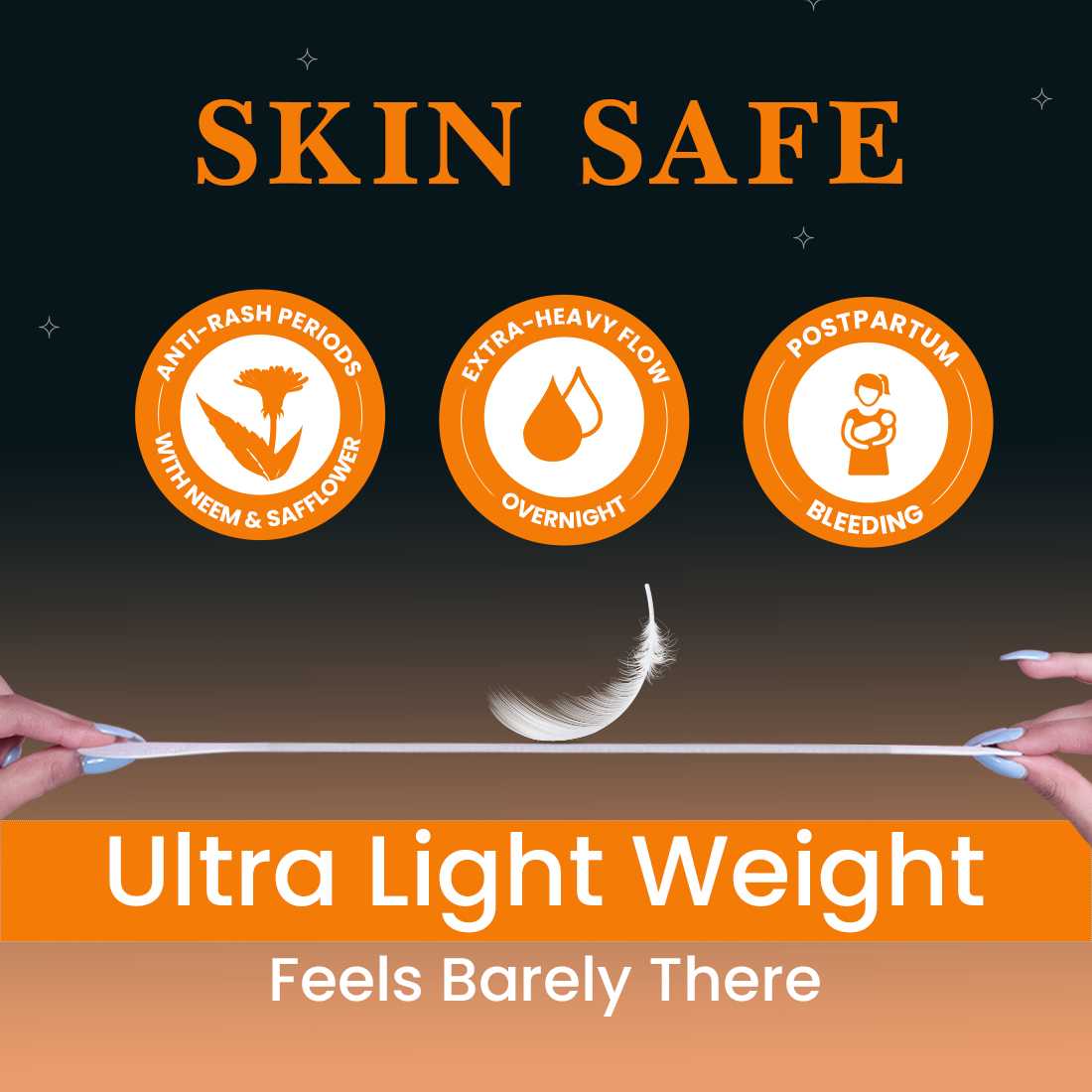 Subscribe to everteen XXXL Relax Nights Ultra 30 Overnight Sanitary Pads for Women
