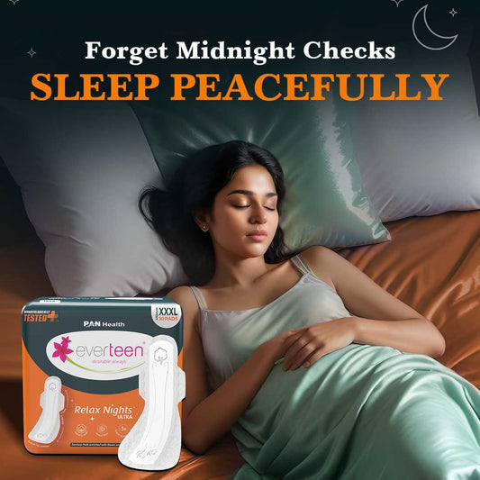 Subscribe to everteen XXXL Relax Nights Ultra 30 Overnight Sanitary Pads for Women