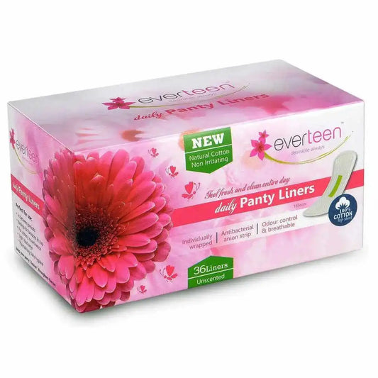 everteen Daily Panty Liners for Vaginal Discharge and Urinary Incontinence in Women