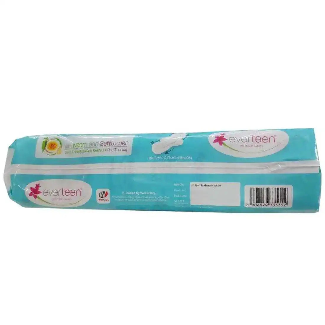 Subscribe to everteen XL Dry 20 Sanitary Pads with Neem, Safflower